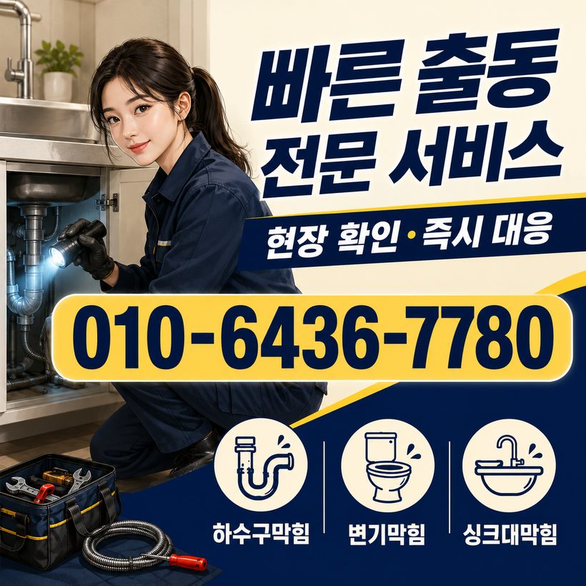 유어면 지역 변기뚫음 관련 이미지