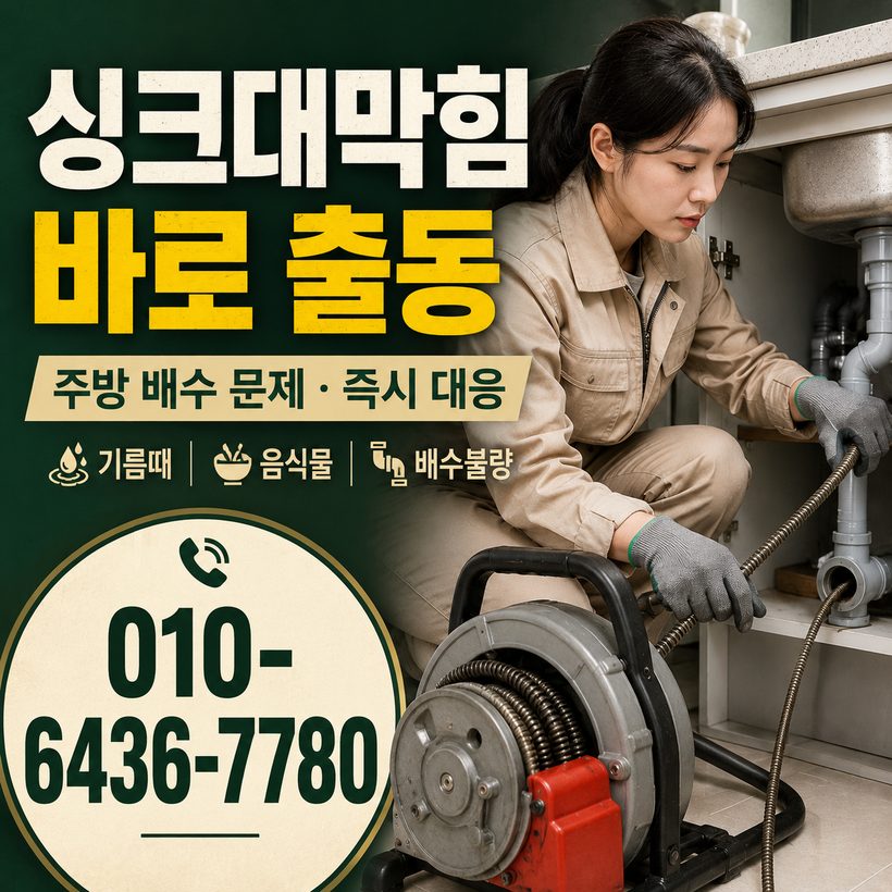 안계면 지역 세면대뚫음 관련 이미지