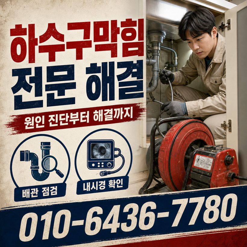 동부동 지역 싱크대뚫음 관련 이미지