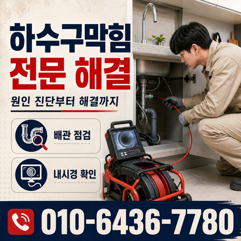 사벌국면 지역 하수구뚫음 관련 이미지