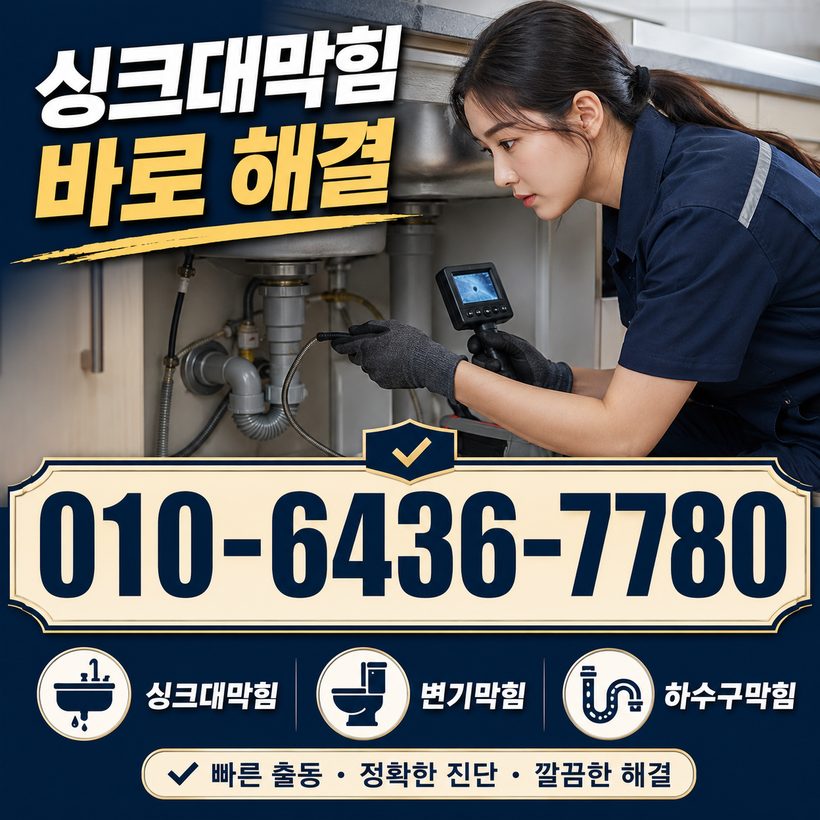 안계면 하수구막힘 빠른출동 4